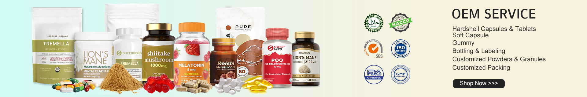 TopTabletsSupplementsOEMManufacturing-Xi'anSheerherbBiologicalTechnologyCo.,Ltd.