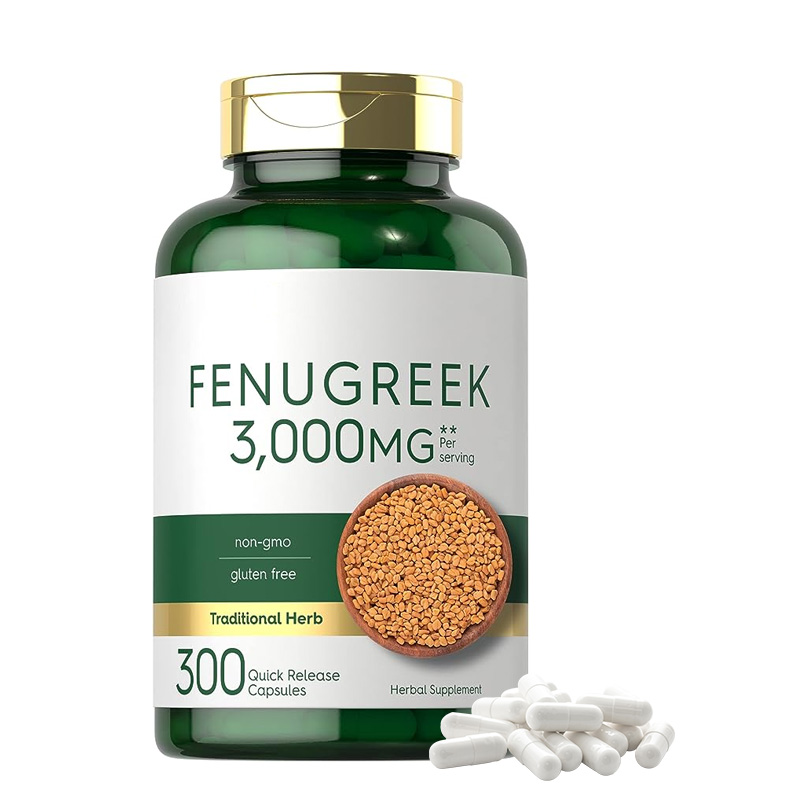 2024 Hotsale Fenugreek Capsules OEM Private Label Supplement Manufacturer