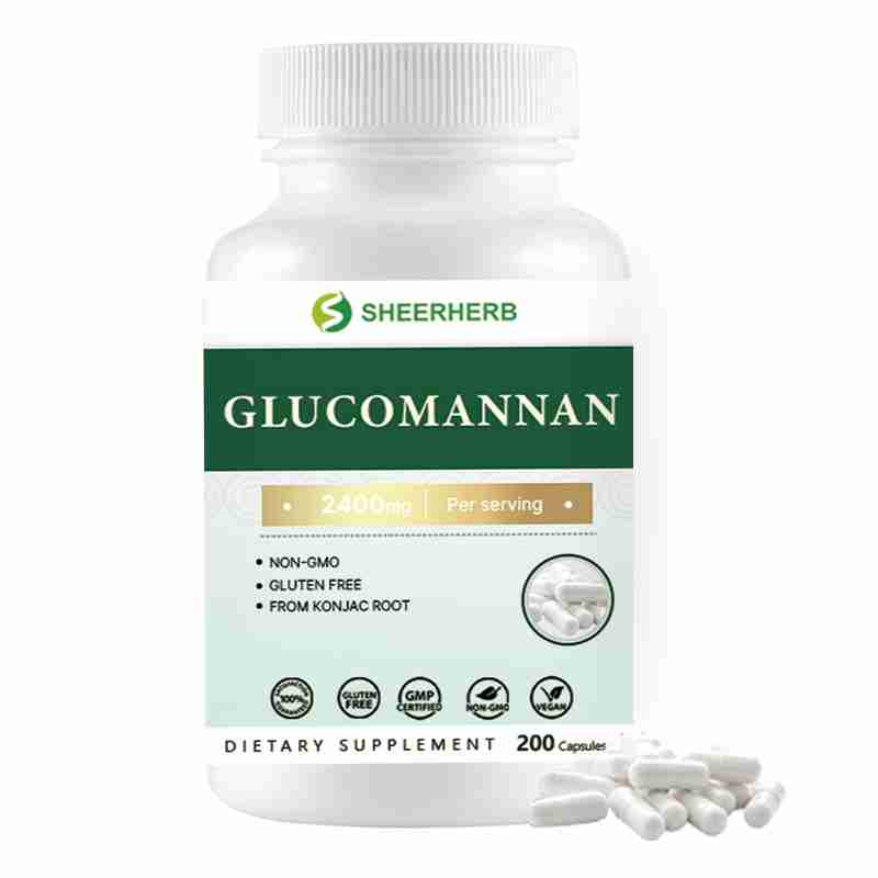 Private Label OEM Konjac Glucomannan Capsules