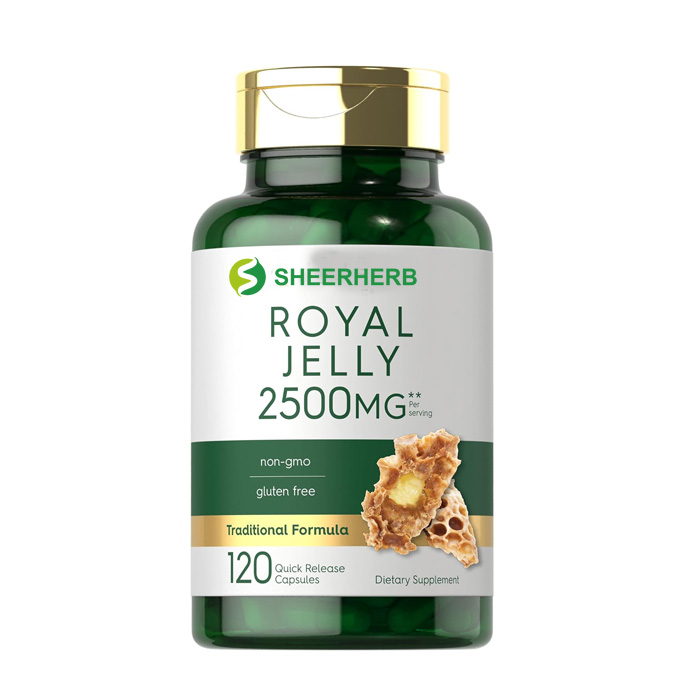 Private Label OEM Royal Jelly Softgels 2500mg Supplement