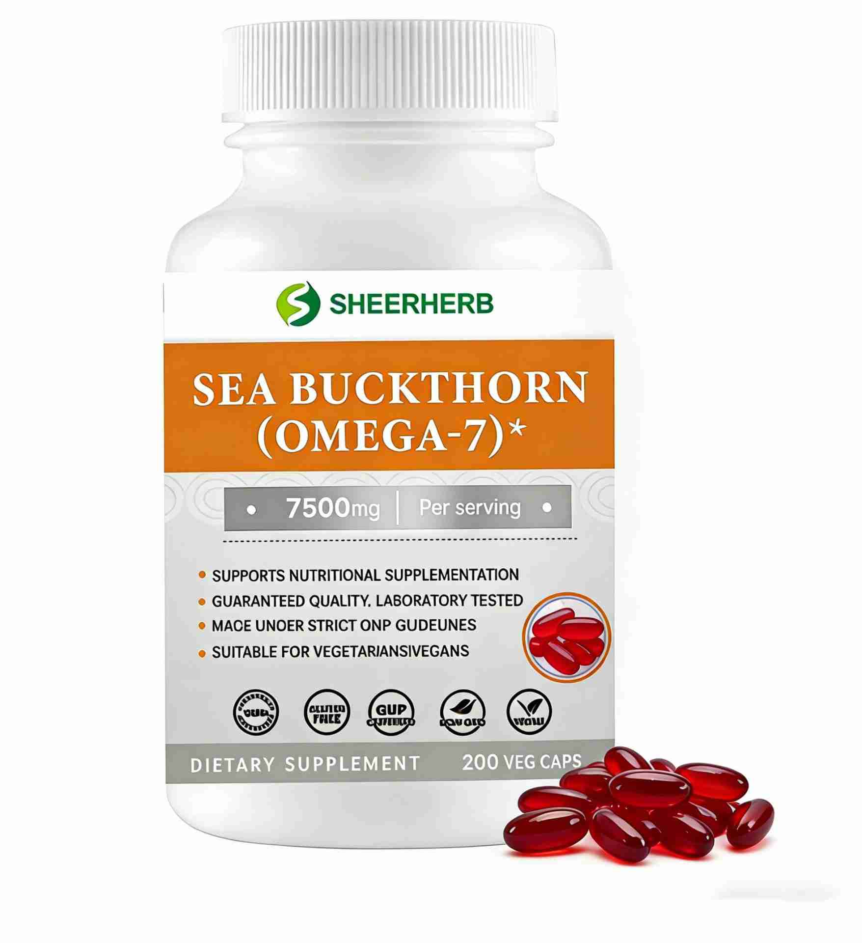 Private Label Sea Buckthorn Softgels