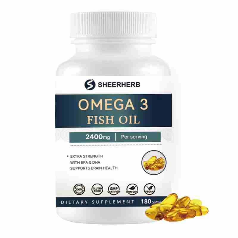 Private Label Fish Oil Softgels Capsules OEM