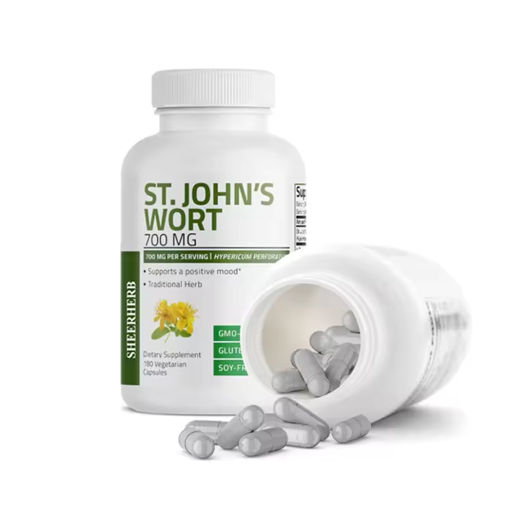 St. John’s Wort Capsules Supplement