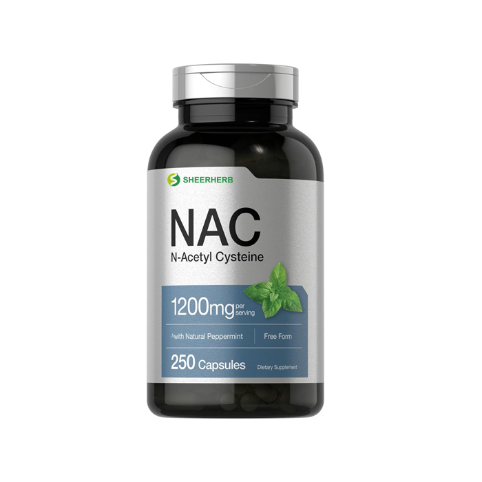 N-Acetyle Cystein NAC Capsules Supplement Private Label