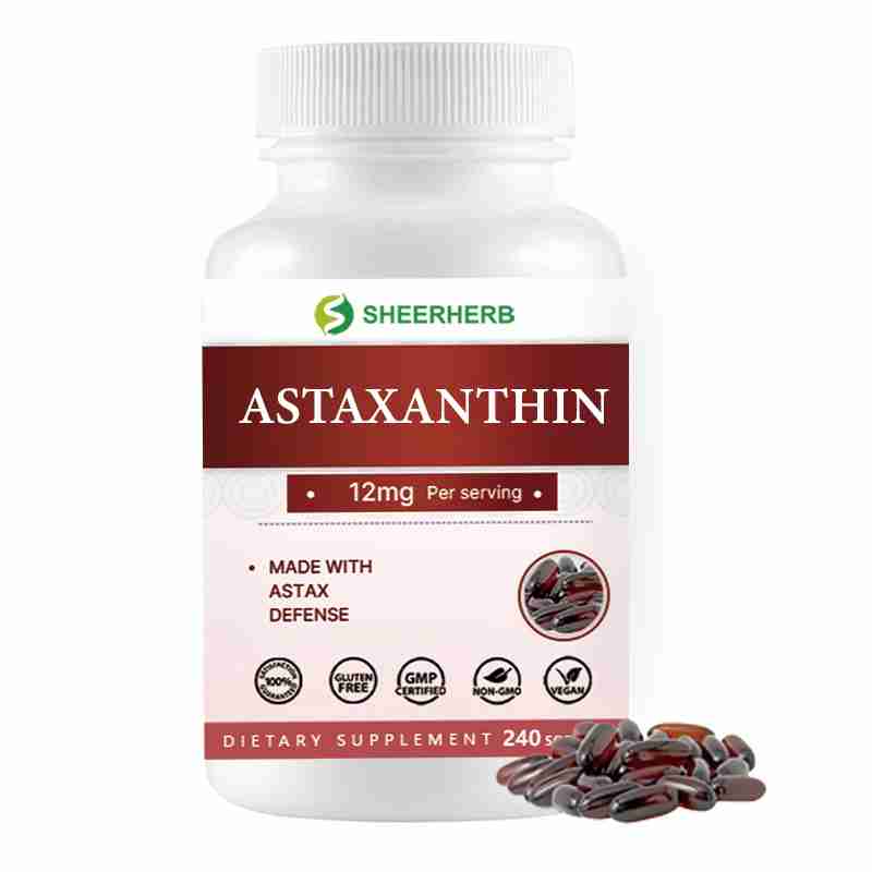 Private Label Astaxanthin Softgels Supplement