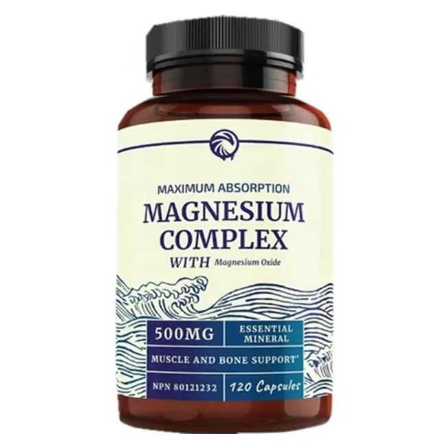 Magnesium Complex Capsules Supplement OEM