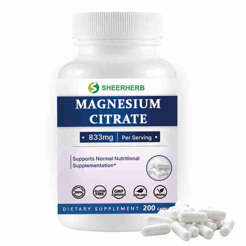 OEM Magnesium Glycinate Capsules Supplement