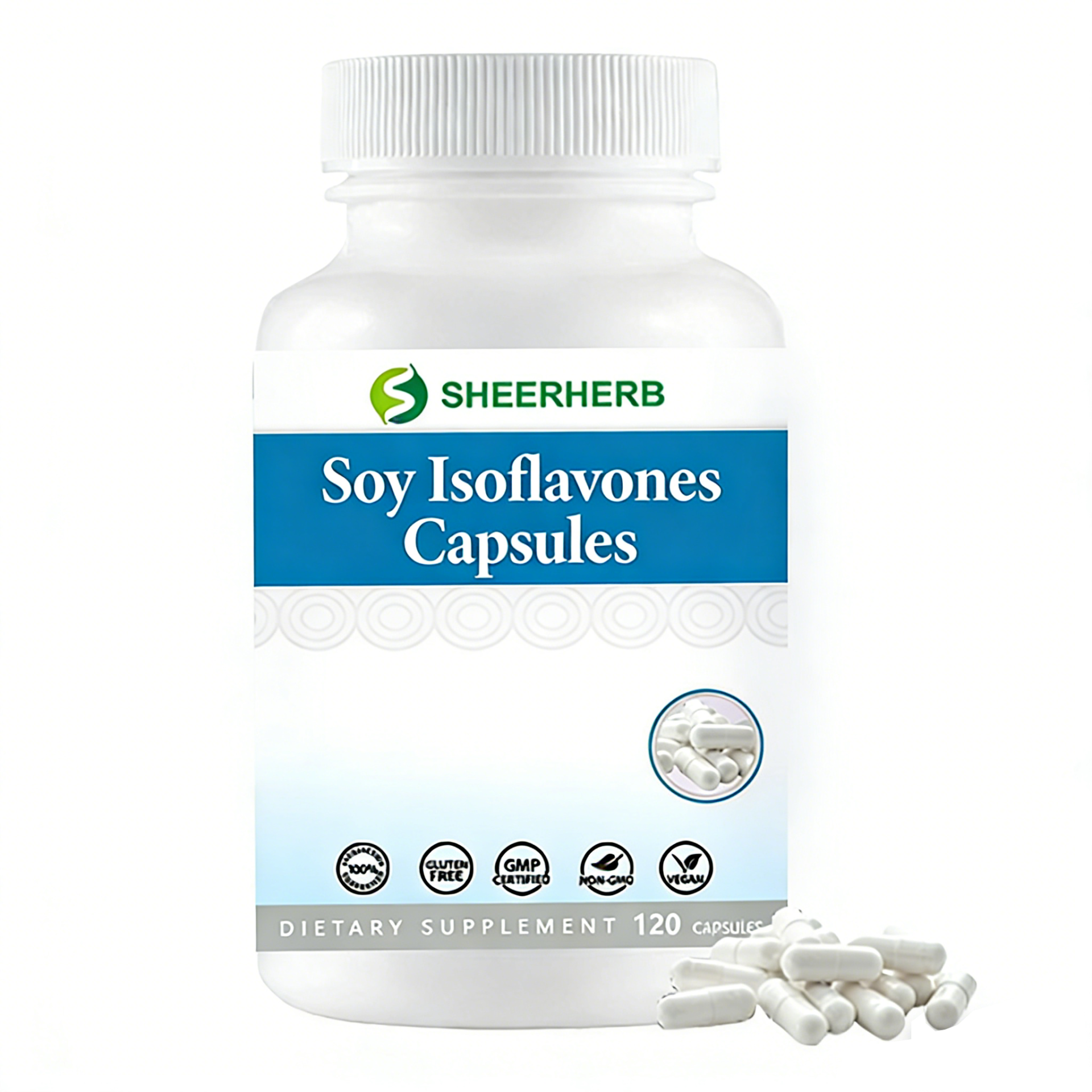 Private Label Soy Isoflavones Capsules OEM