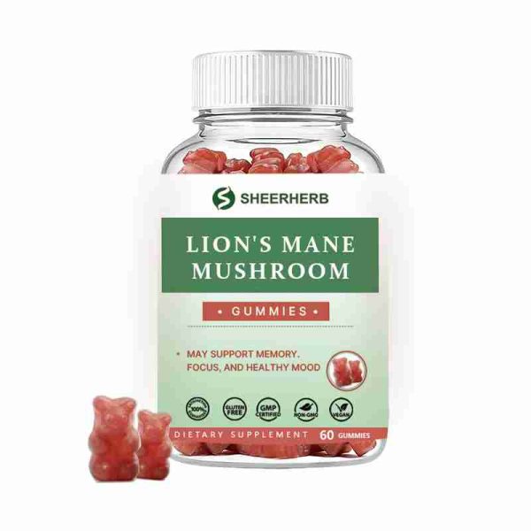 Lions mane mushroom gummies