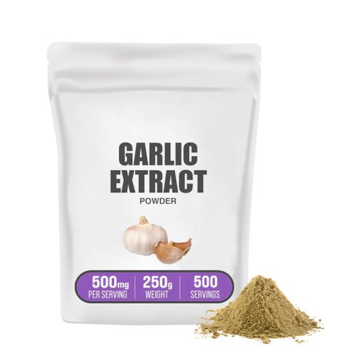 garlic extract powder supplement